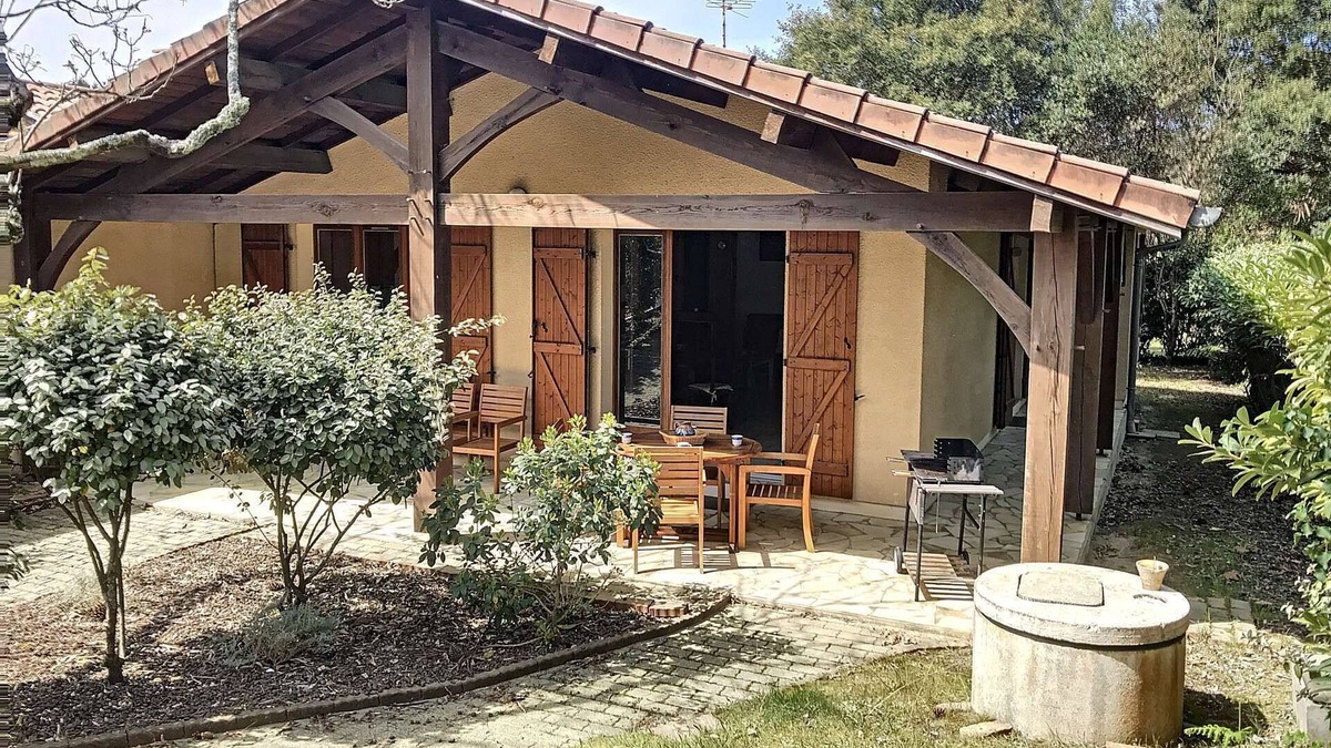 Messanges House | Messanges, Landes style house near the beach