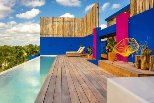Tulum Apartment | Mexican folklore suite, private pool & chef included 1 or 2 Bedrooms