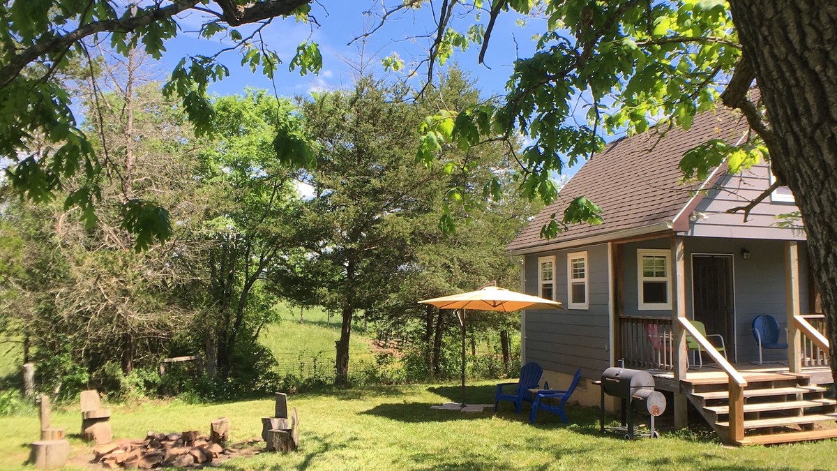 Fredericktown Cabin | Micro house cabin located near Silver Mines Recreation Area.