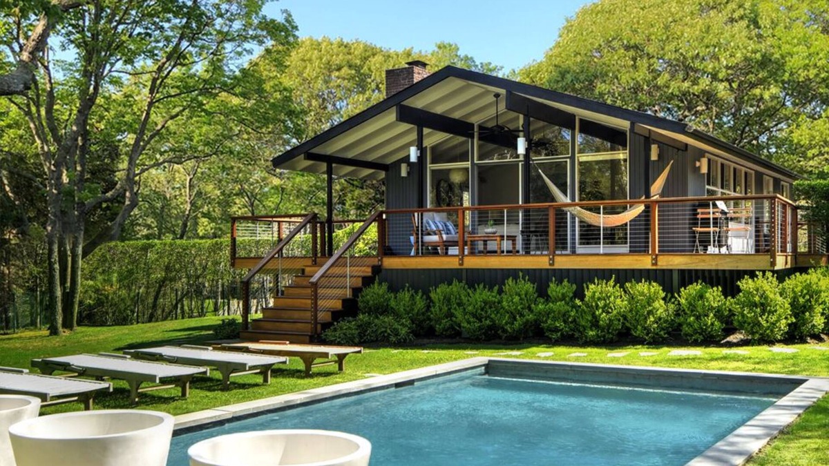 Lion Head Beach House | Mid-Century Modern Beach House: Private Beach Access, Pool, and Chef’s Kitchen