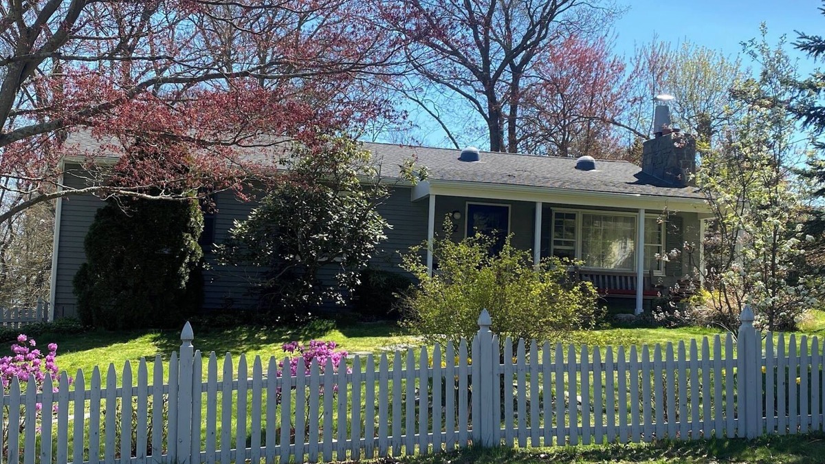 Guilford House | Mid-Century Shoreline Cottage; Birder Paradise