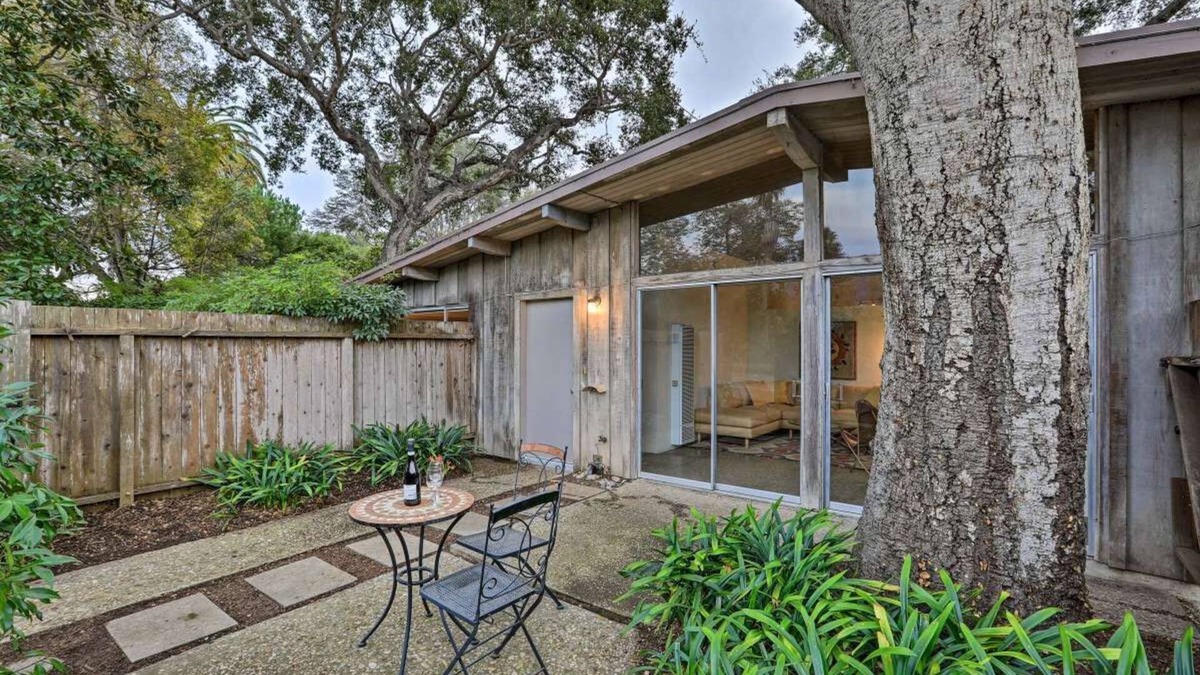 Montecito House | Mid-Century Steps from Miramar Beach, Private Yard in Montecito