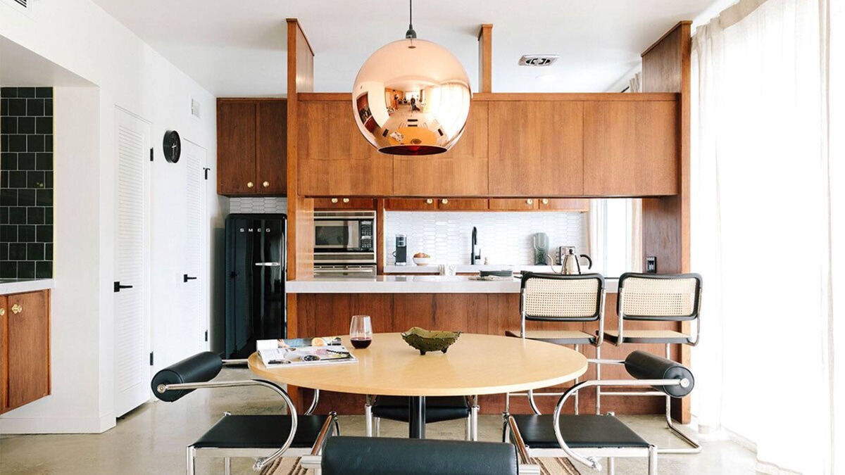 Palm Desert Condo | Mid-Mod Retro Getaway 2b/2b Condo with Pool + walking distance to El Paseo!