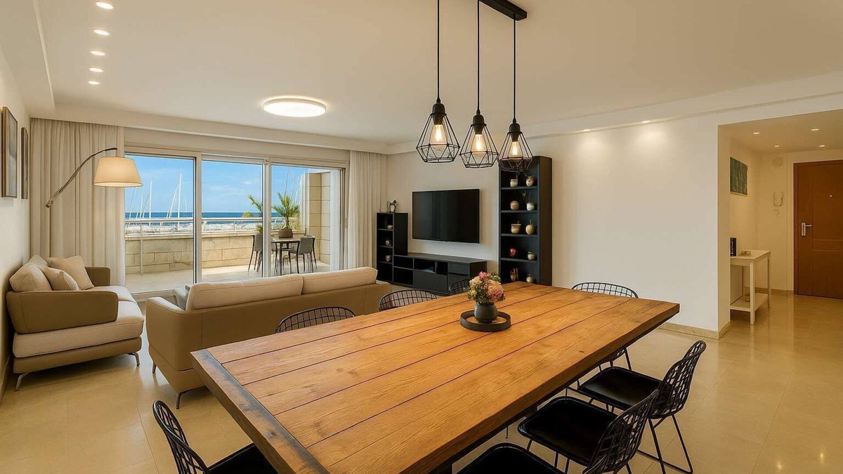 Herzliya Pituach Apartment | Miklat #Magnificent 3BR/2BA Herzlya Pituah w. Pool