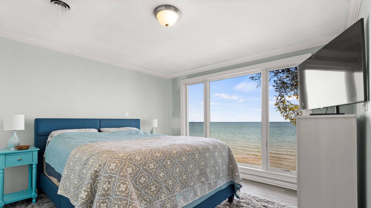 Port Sanilac House | Million dollar views, lakefront home w/sandy beach
