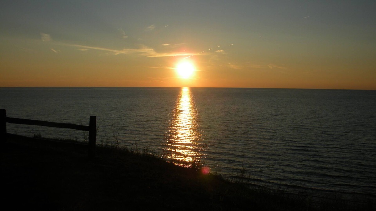 Lake Michigan Beach Condo | Million dollar view of Lake Michigan in Coloma. Private beach and heated pool.