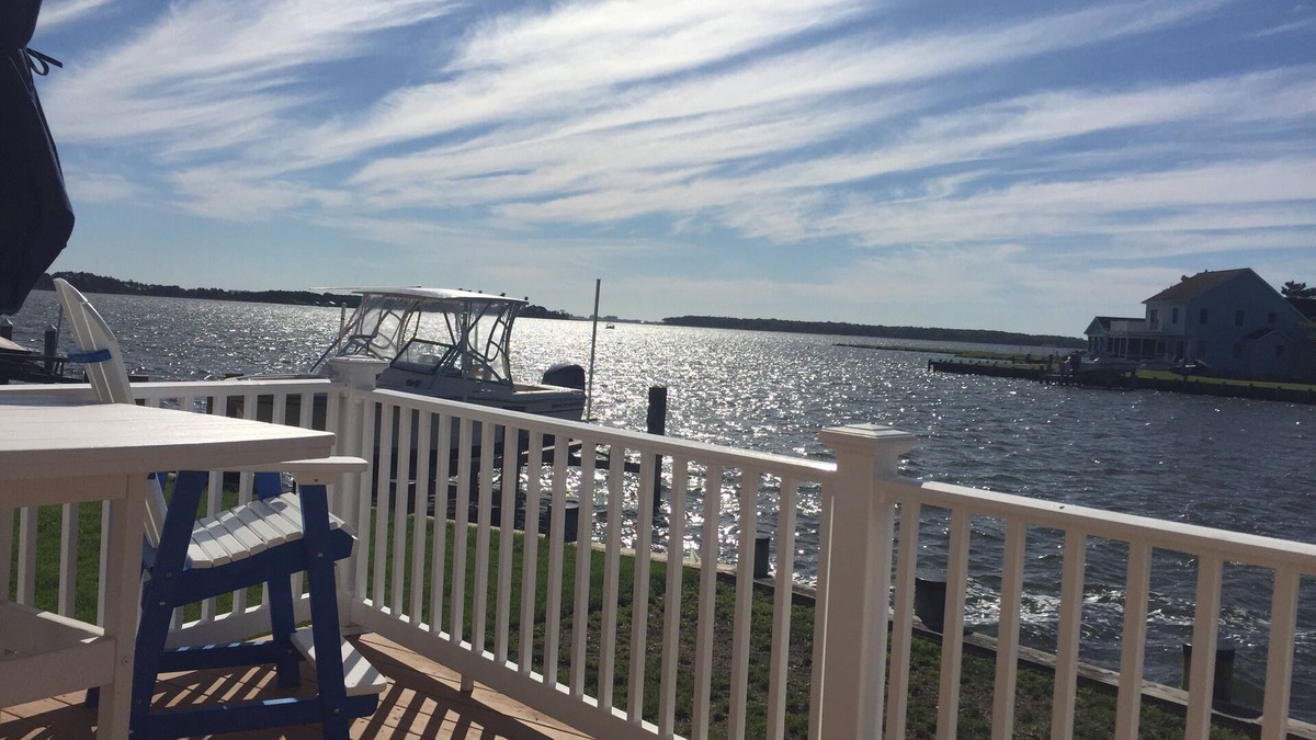 Ocean Pines House | Million Dollar View! Waterfront oasis with Ocean City skyline view!