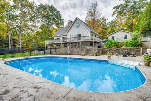Milton House | Milton Hidden Gem with Pool, Hot Tub and Fireplace!
