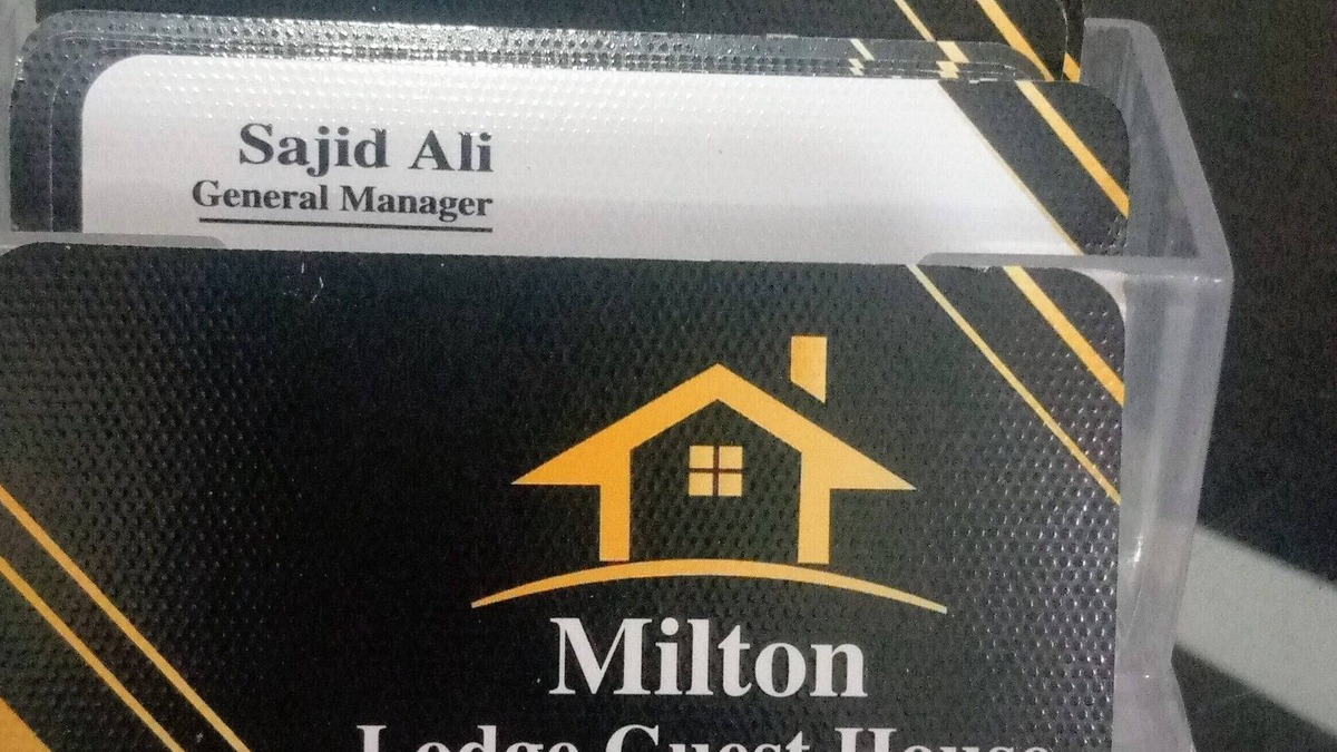F-6 Sector Bed & Breakfast | Milton lodge guest house in G 13/1 near the Islamabad international irport
