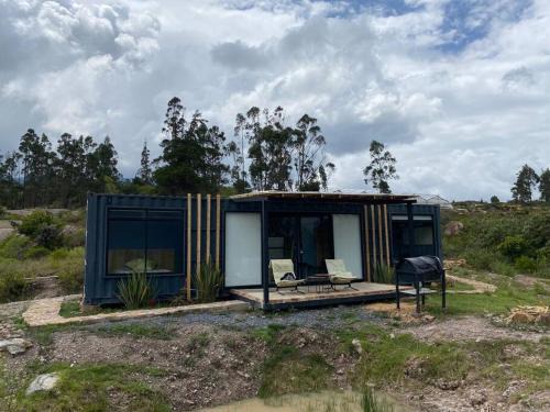 Gachantiva House | Mini casa en contenedor, naturaleza y aire puro.