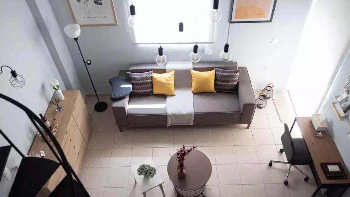 Kastellocampos Apartment | Minimal loft at Kastellokampos