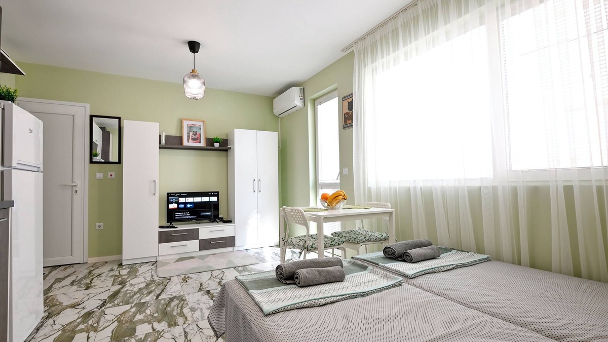 Hristo Botev Apartment | Mint Funny Condo Varna/Free Parking/Minutes from Varna beach