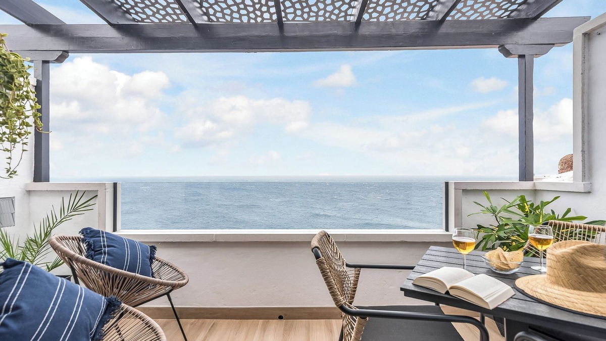 Galdar Apartment | Mirador del Atlántico : Precioso Apartamento con Vistas al mar