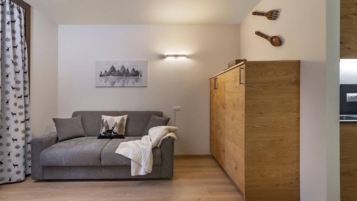 Ponte di Legno Apartment | Mirella Wood - One Bedroom Apartment, Sleeps 4