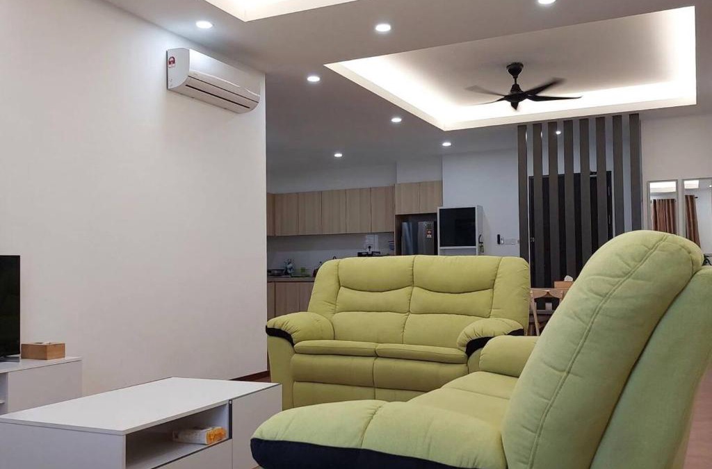Miri Apartment | Miri Sunsky Condo Homestay 3 Rooms & 6 Guest