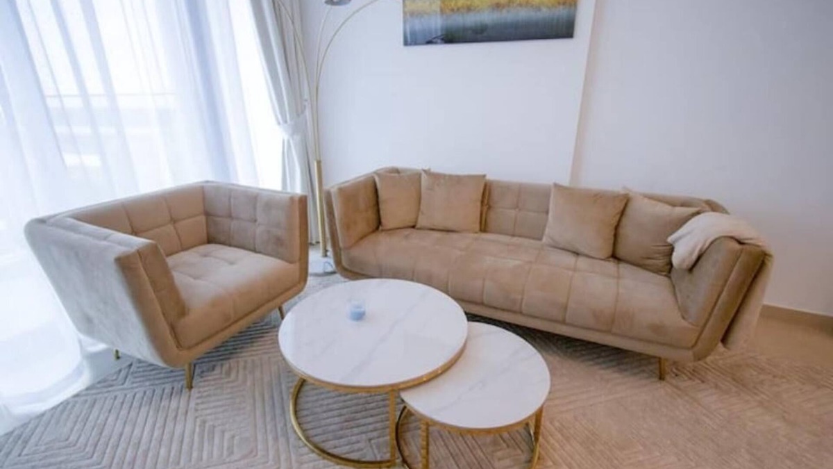 Sharjah Apartment | Misk 1BR Urban Oasis - Downtown Aljada
