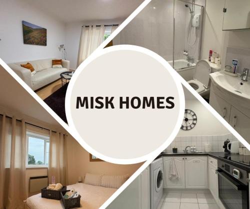 Brunel Apartment | Misk Homes #3 Near Heathrow Airport, shops & Brunel University - Free Parking