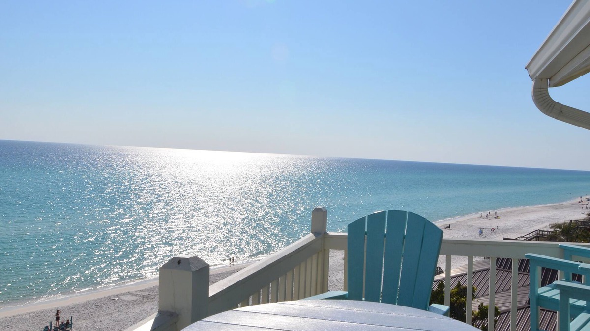 Seacrest Condo | Mistral 24☀- Gulf Front, SPECTACULAR Views! 2 bed + bunks/2 bath, sleeps 8.