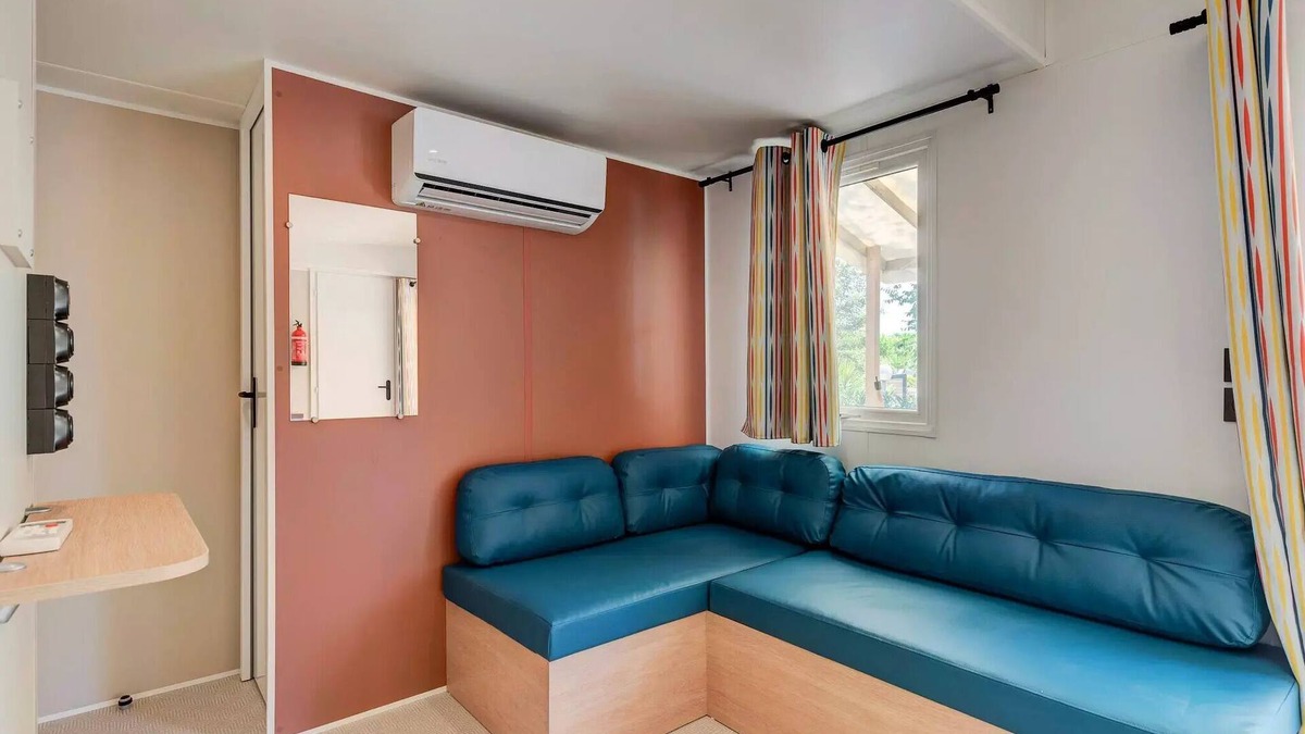 Berny Riviere House | Mobil-home | Comfort XL | 3 Bedrooms | 6 sleeps | Raised terrace | A/C