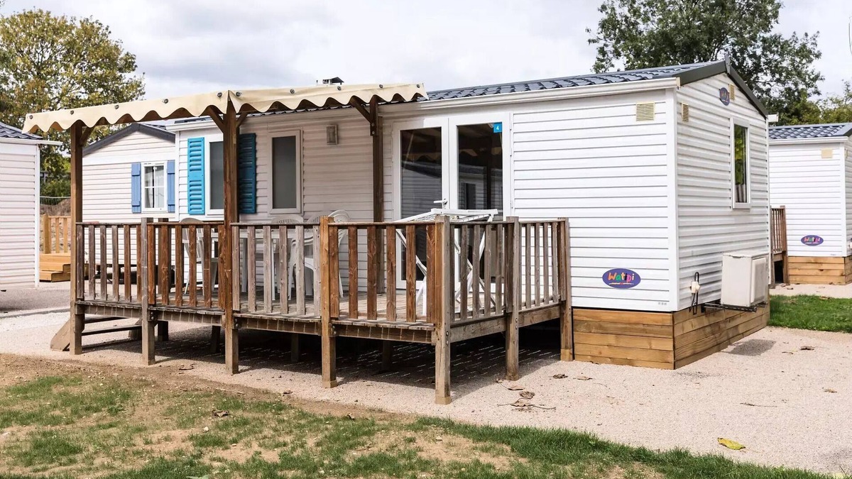 Ouistreham House | Mobil-home | Comfort XL | 2 Ch. | 4 pers. | Raised terrace | A/C | TV