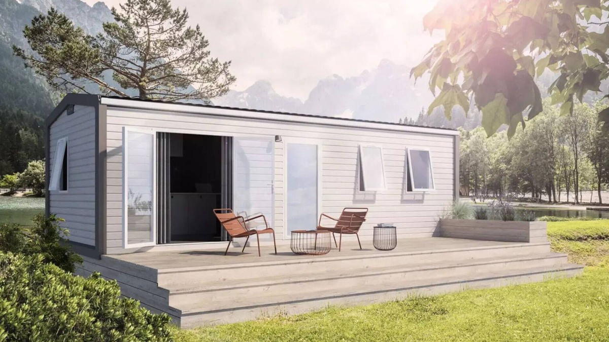 Vic-sur-Aisne House | Mobil-home | Premium | 3 Ch. | 6 pers. | Terrace Lounge | A/C | TV