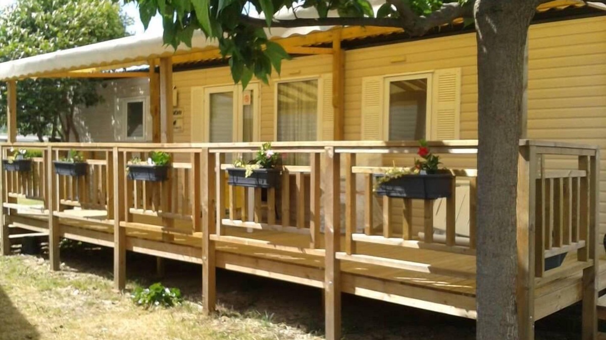 Lattes House | Mobile home (158) in air-conditioned comfort 4-star campsite