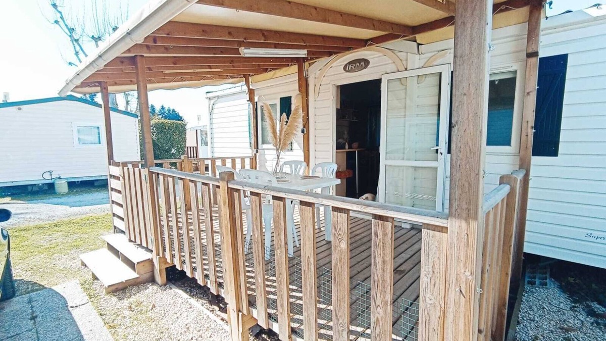 Lunel House | Mobile Home 28 m2, air-conditioned, quiet for 4 people 🌞