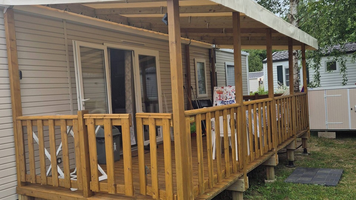 Coulanges House | Mobile home 6 sleeps 4 * Domaine in the heart of the Loire Valley Castles