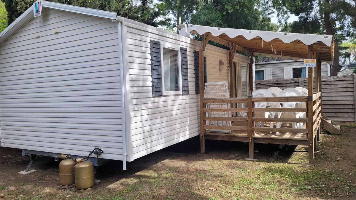 Saint-Nazaire House | Mobile Home for 4 to 6 People in Canet-en-Roussillon, 500m from the Beach