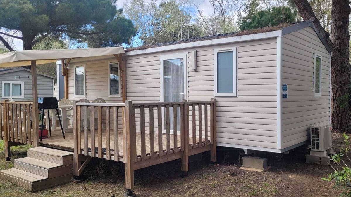 Torreilles House | Mobile home model 2019 for 6 people at "La palmeraie" 4* campsite