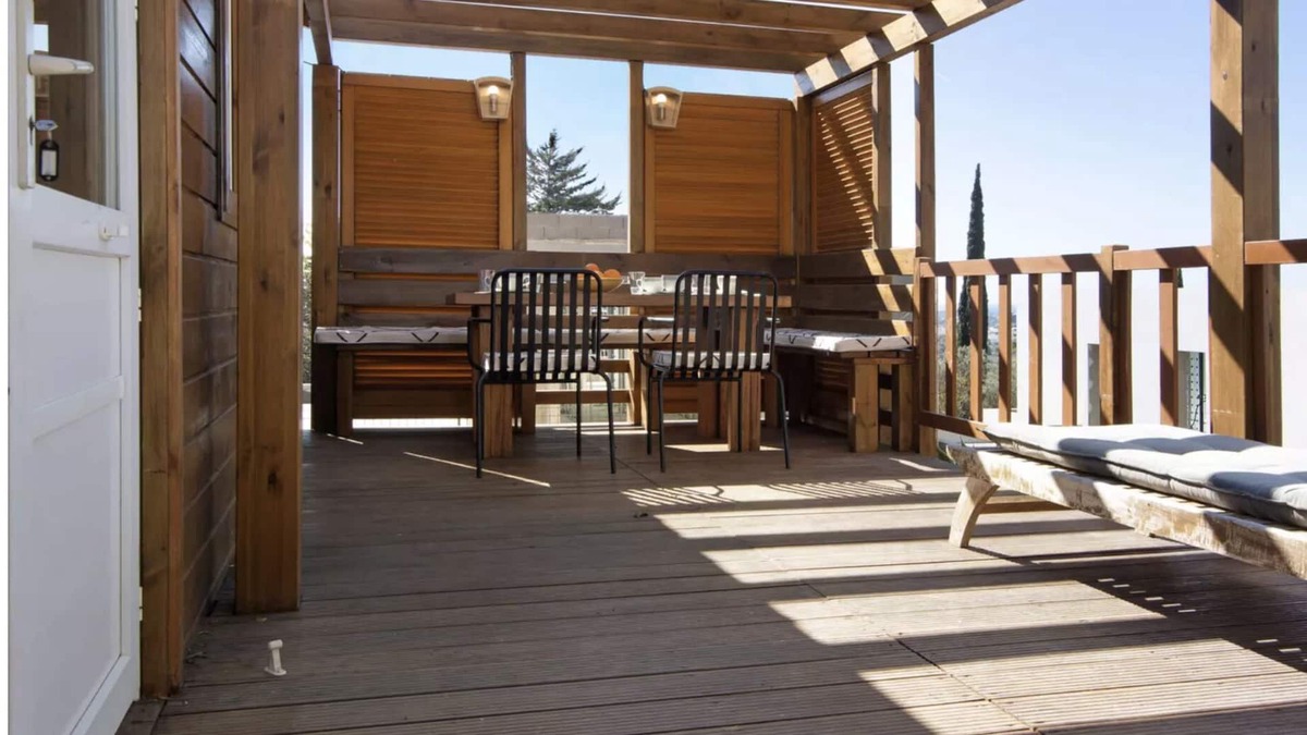 Cerro do Mocho House | Mobilheim mit Sensationeller Aussen Holzterrasse