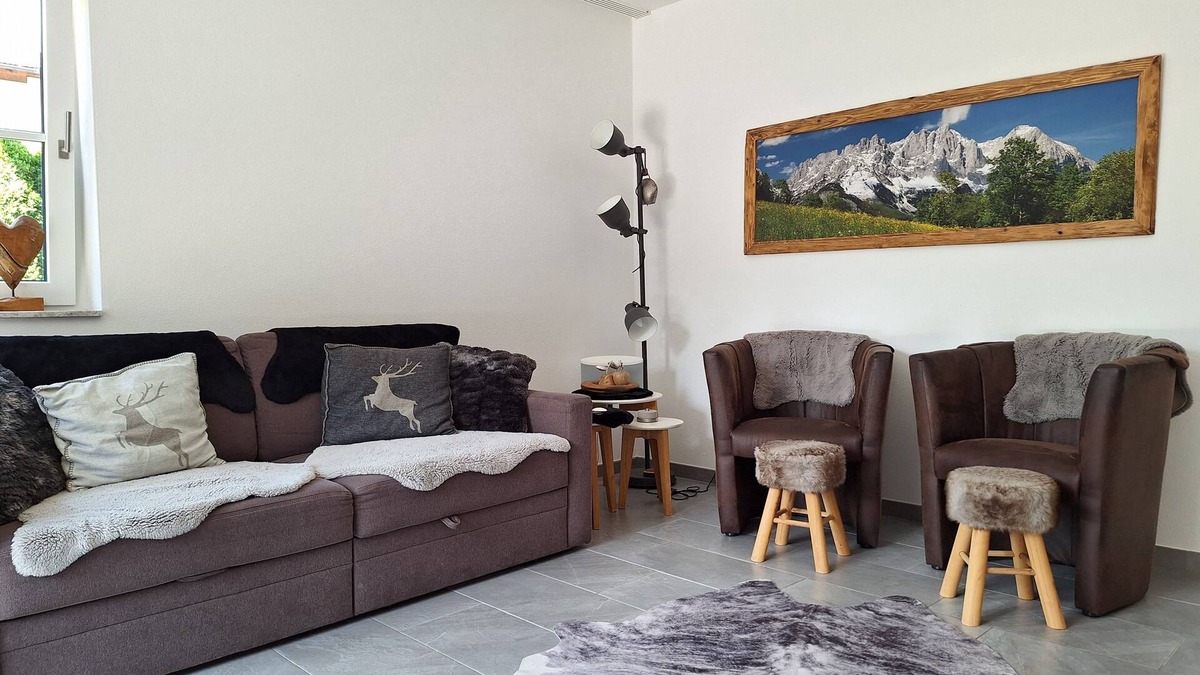 Scheffau am Wilden Kaiser Apartment | Modern Opal apartment, large south-facing terrace with views of the Wilder Kaiser ski world