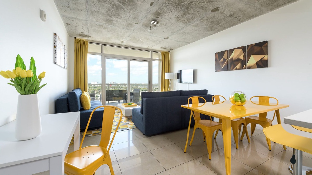 Midtown Condo | Modern 1 Bedroom Midtown Miami with Free Parking