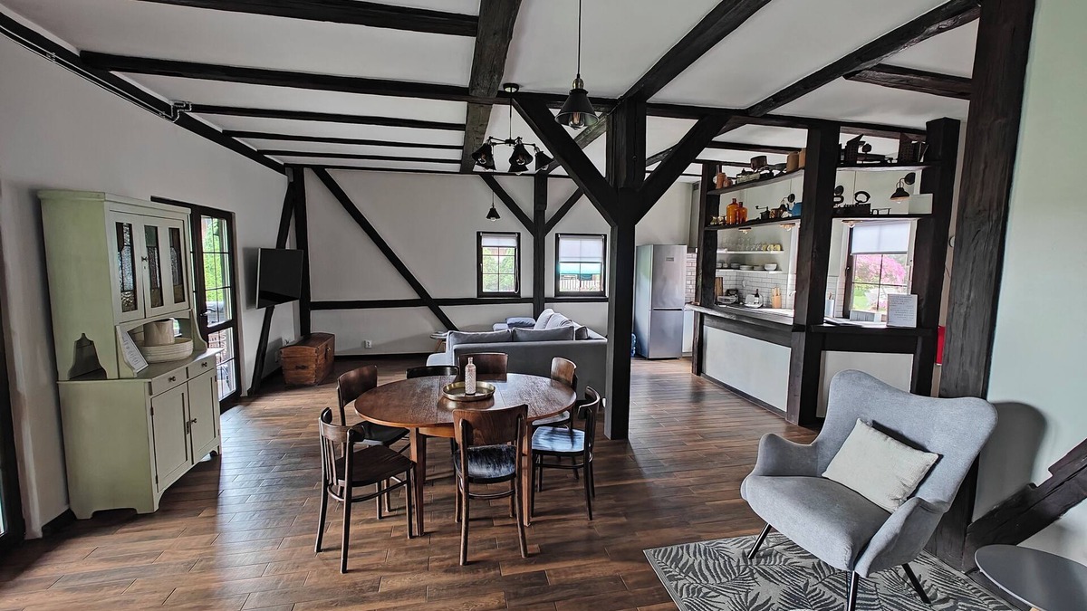 Ruciane-Nida House | Modern 100 Year Old Barn In The Heart Of Mazury Near To River Krutynia