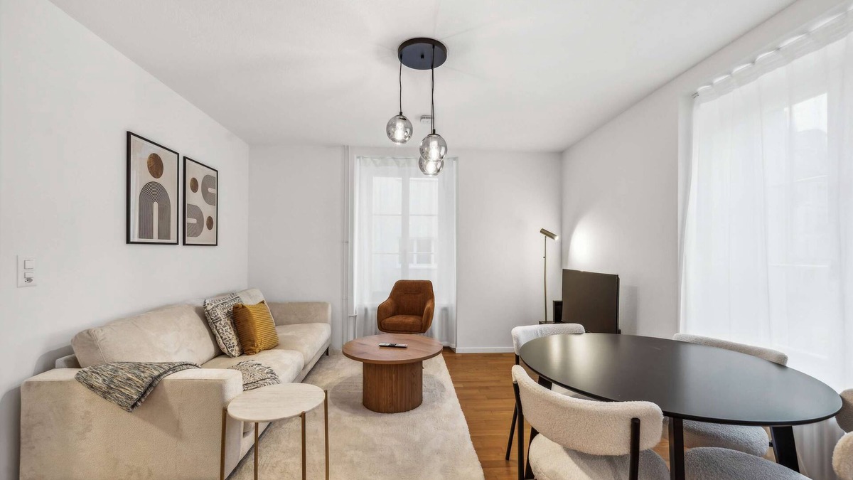 Kriens Apartment | Modern 2 Bdr-flat top Location
