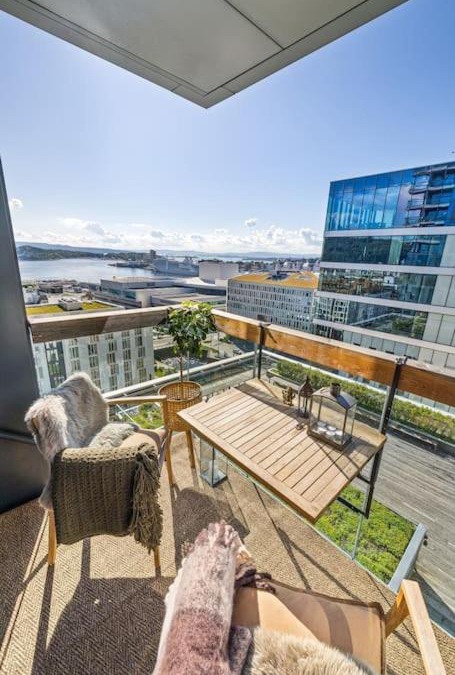 Bjørvika Apartment | Modern 2bed room sea view apartment @ Oslo Barcode