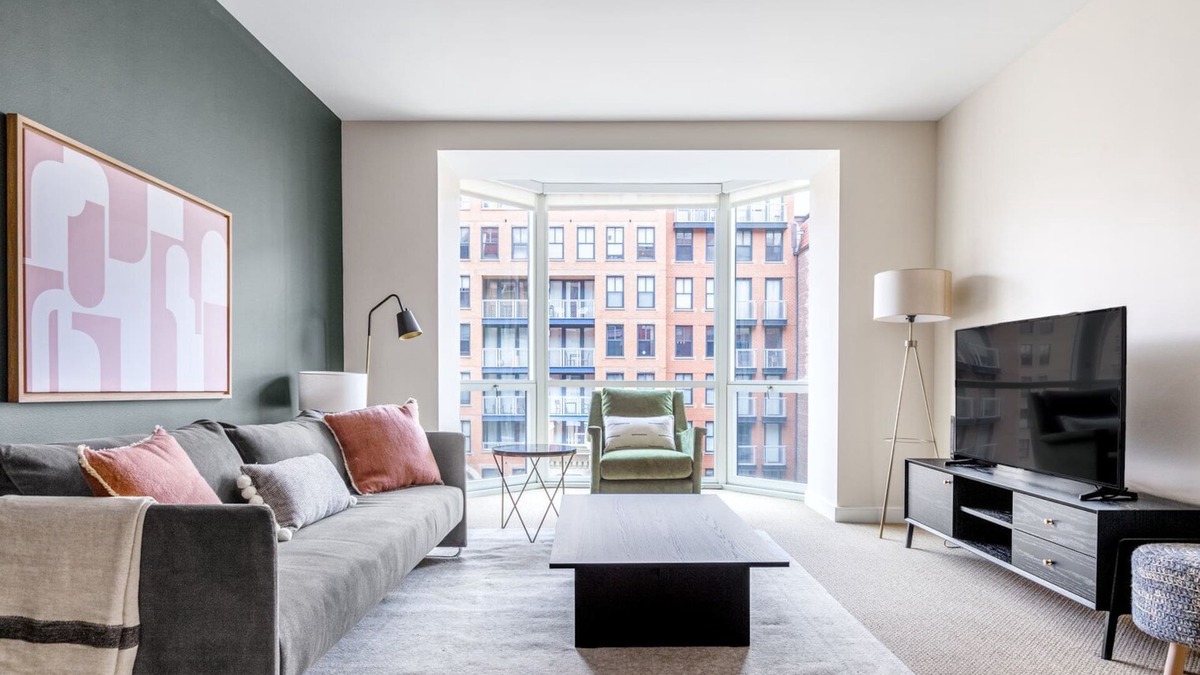 Penn Quarter Apartment | Modern 2BR in Penn Quarter w/Pool + large garden, near metro by Blueground