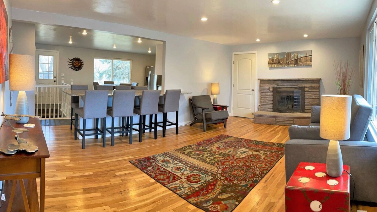 Millcreek House | Modern 7-Bedroom Home with a Game Room