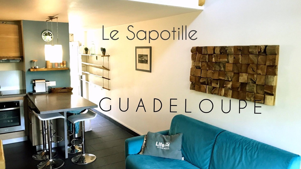 Bas du Fort Apartment | Modern and well-equipped apartment, direct access to the beach!