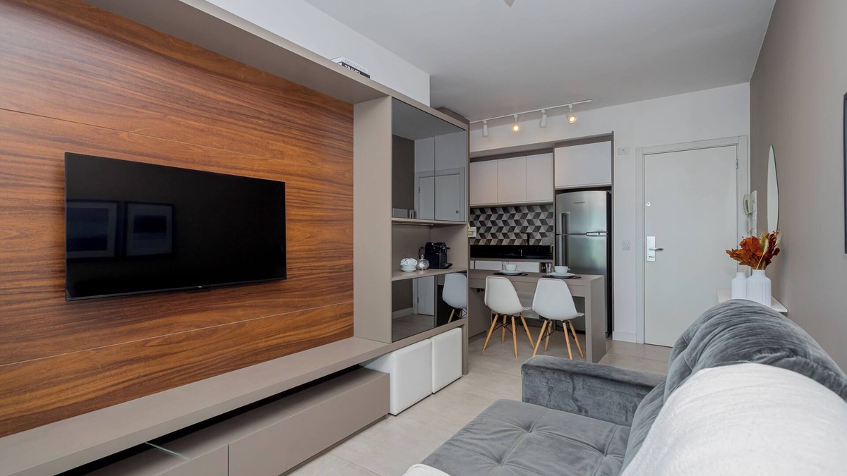 Matriz Apartment | Modern apartment in Batel opposite Curitiba shopping mall