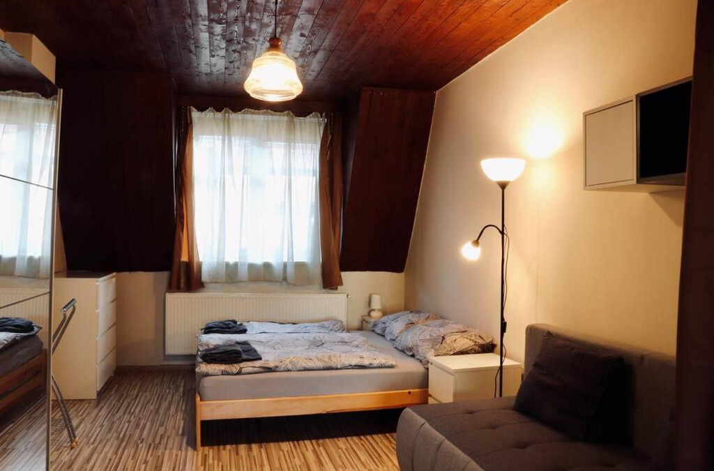 Usti nad Labem Apartment | Modern APT with river view near city center&train