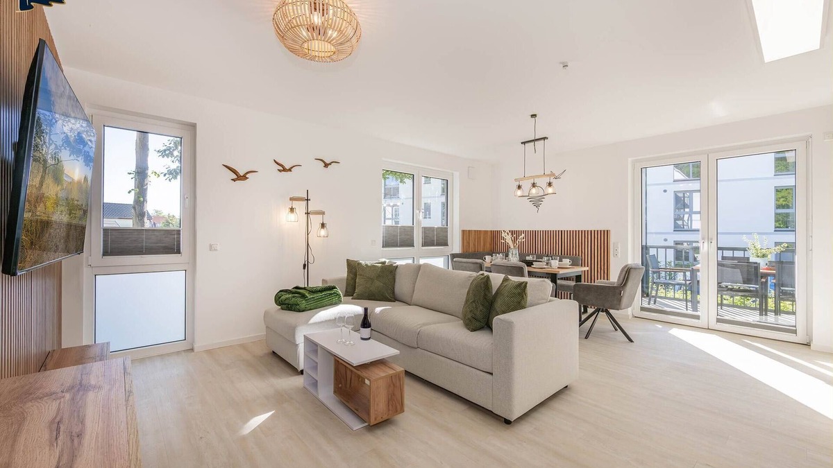 Koelpinsee Apartment | Modern Baltic Sea nest in Loddin - your perfect vacation spot for the whole family