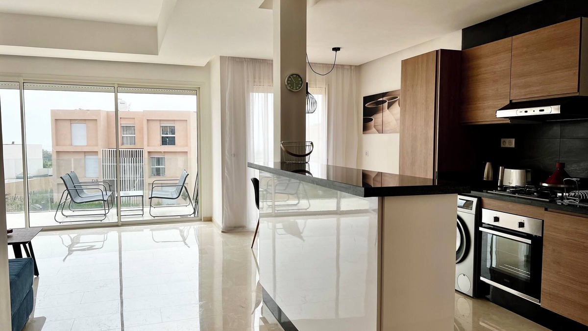 Taghazout Apartment | Modern Beachfront Apt with Pool in Taghazout Bay