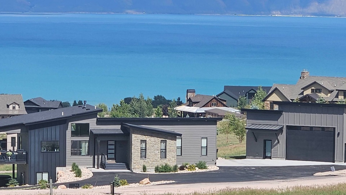 Fish Haven House | MODERN BEAR Lake House with incredible lake views!