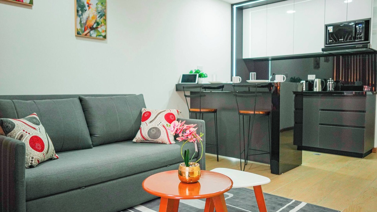 Santa Cruz Apartment | Modern Studio in delightful Santa Cruz de la Sierra with WiFi, AC