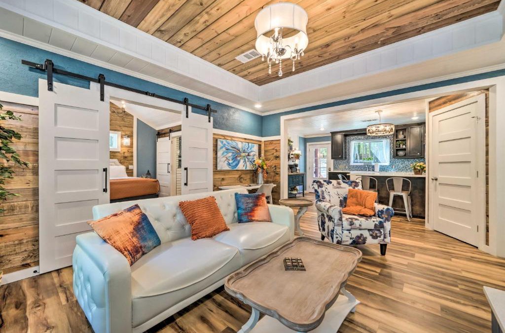 Broken Bow House | Modern Broken Bow Cabin, Near Lake and Wineries