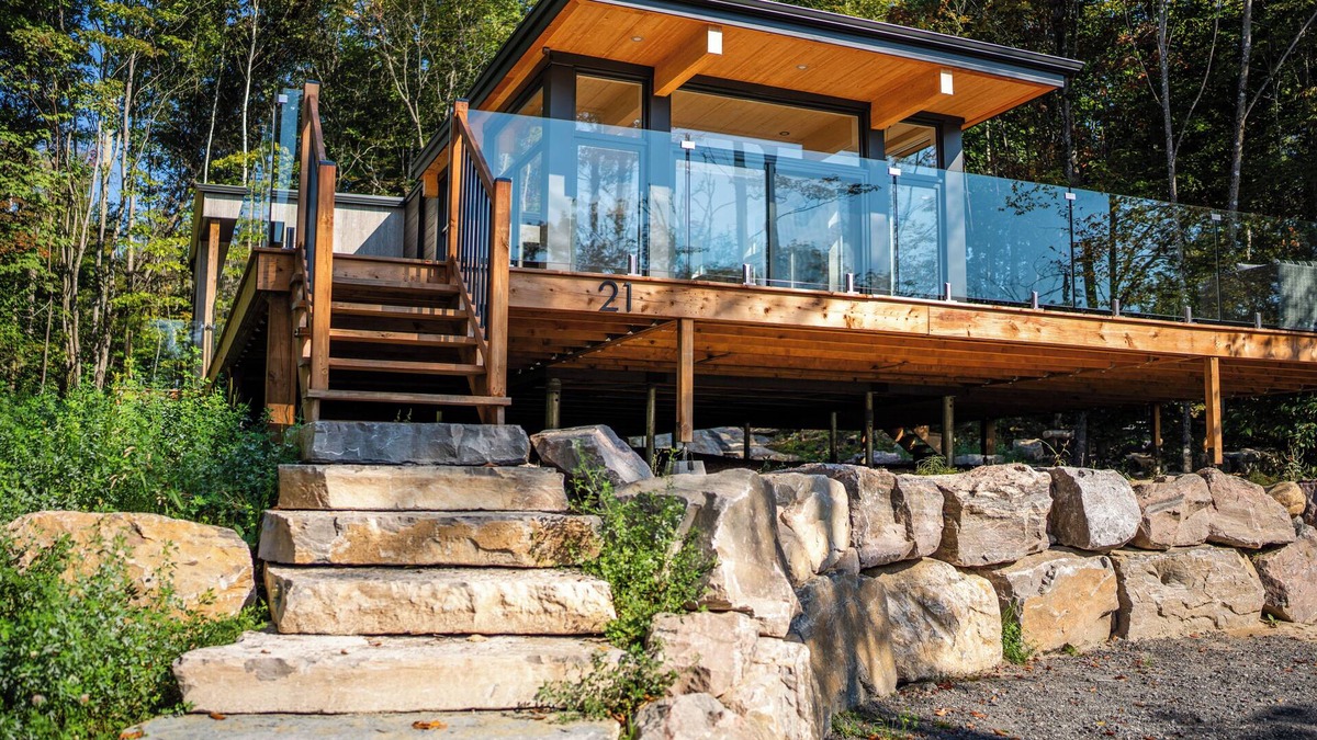 La Conception Cabin | Modern Cabin 10 Min to Tremblant | Forest Views