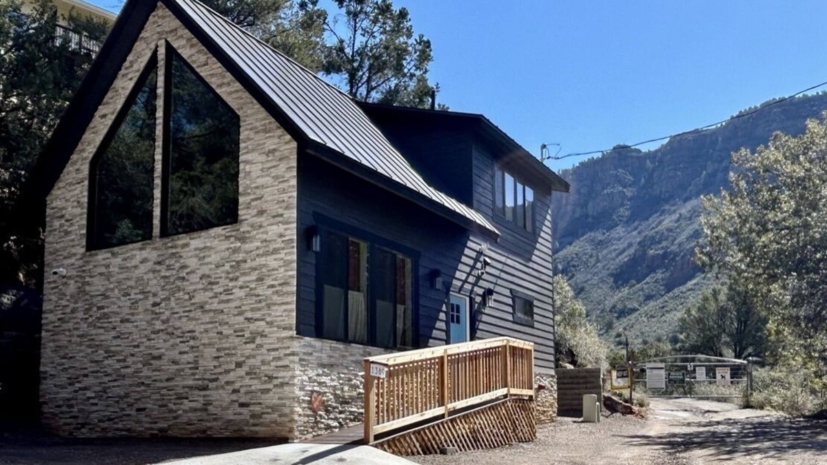 Sedona Cabin | Modern Cabin, Private Creek Access, Red Rock Views