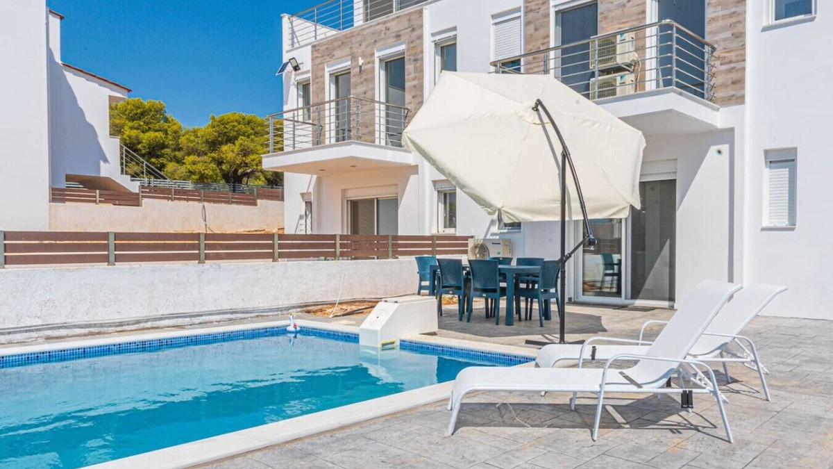 Isthmia Villa | Modern, Cheerful & Dream Catching Villa in Corinth