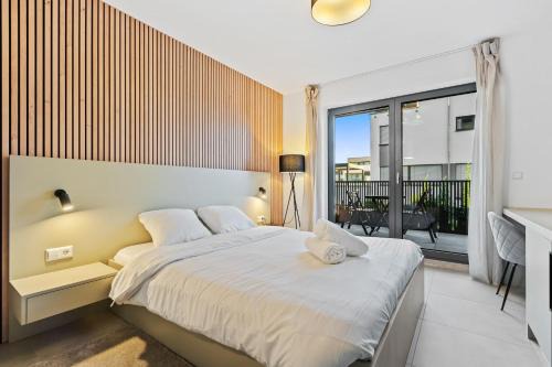 Cessange Apartment | Modern Comfort near Cloche d Or Queen Bed & Balcony